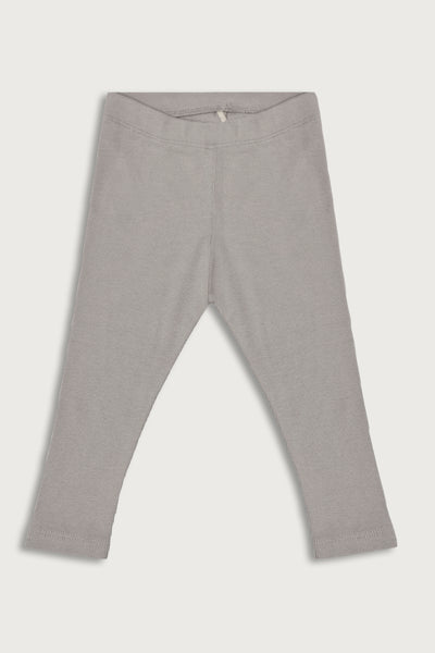 Bløde rib leggings med masser af stræk i GOTS-certificeret økologisk bomuld fra Organic Lullaby. 
