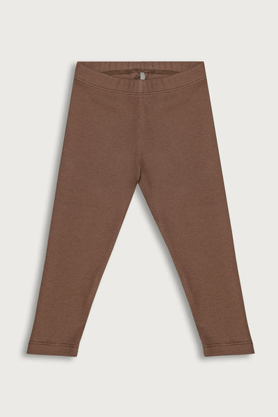 Bløde rib leggings med masser af stræk i GOTS-certificeret økologisk bomuld fra Organic Lullaby. 