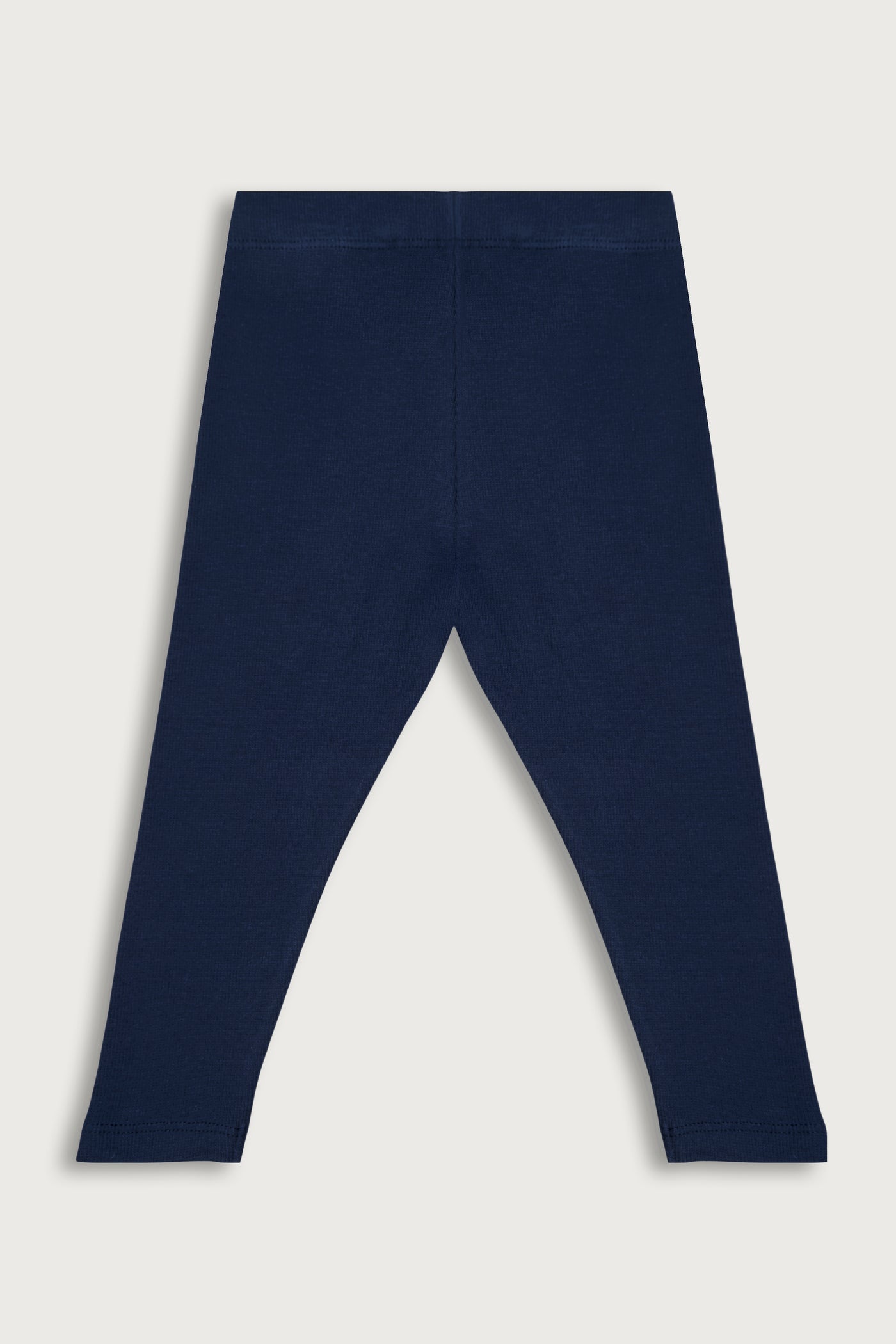 Bløde rib leggings med masser af stræk lavet i GOTS-certificeret økologisk bomuld fra Organic Lullaby. 