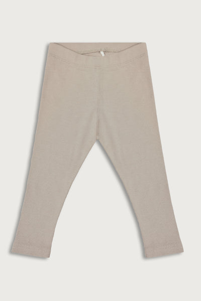 Bløde rib leggings med masser af stræk i GOTS-certificeret økologisk bomuld fra Organic Lullaby.