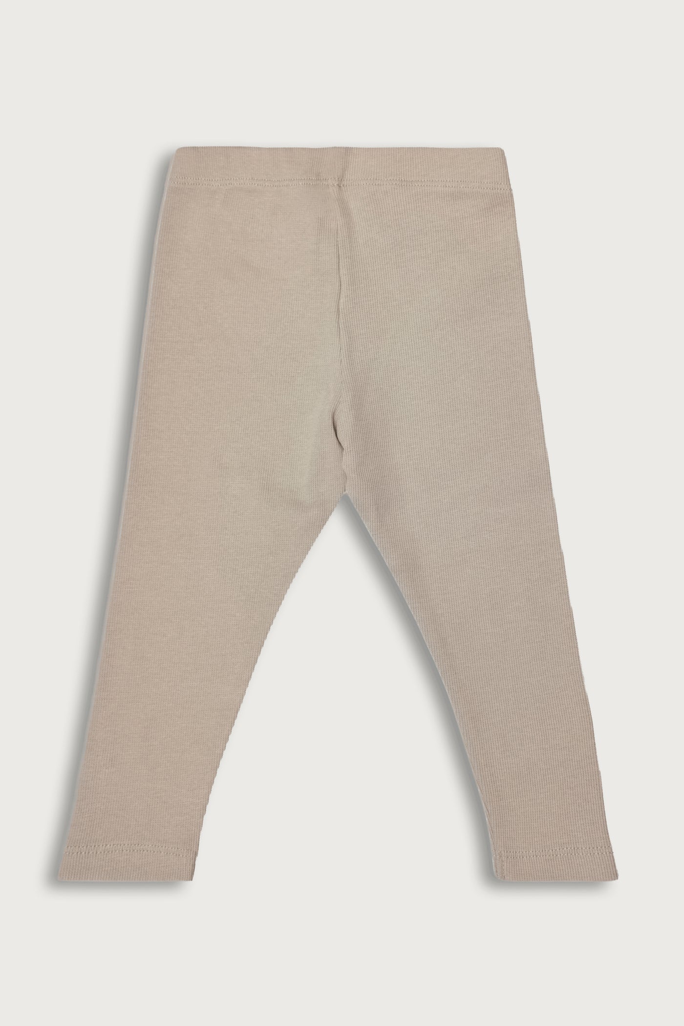 Oat rib leggings med masser af stræk i GOTS-certificeret økologisk bomuld fra Organic Lullaby.